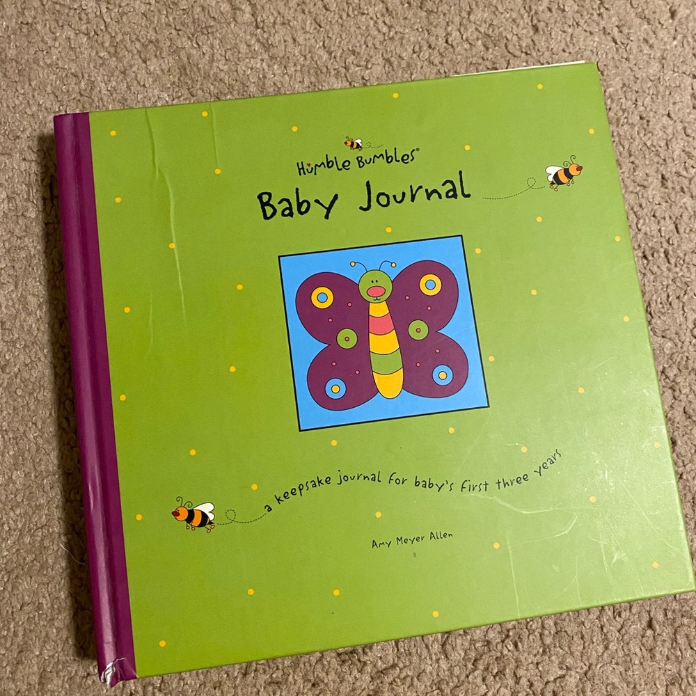 Baby Journal, BRAND NEW, 99 pages, keepsake, baby shower gift, boy/girl